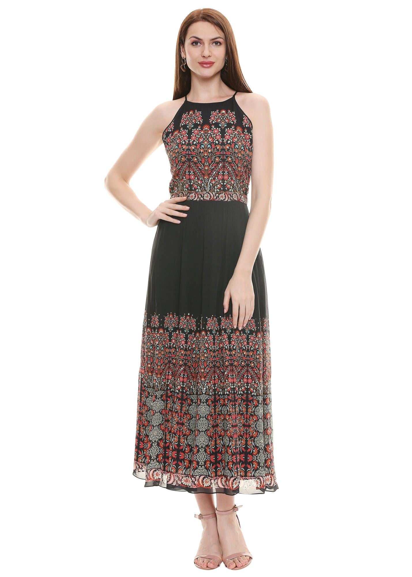 Printed Dress flat Chiffon with net Dupatta